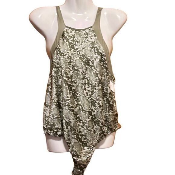Free People intimates‎ snakeskin print bodysuit Size Small Silky Soft New - Picture 1 of 8